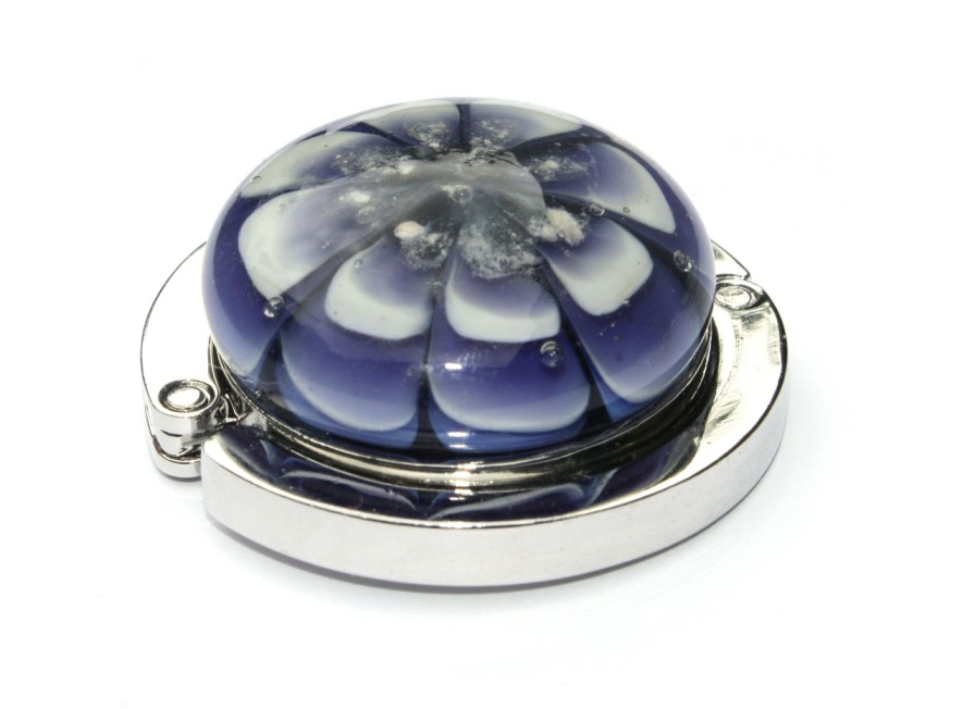 Tashanger blauw paars